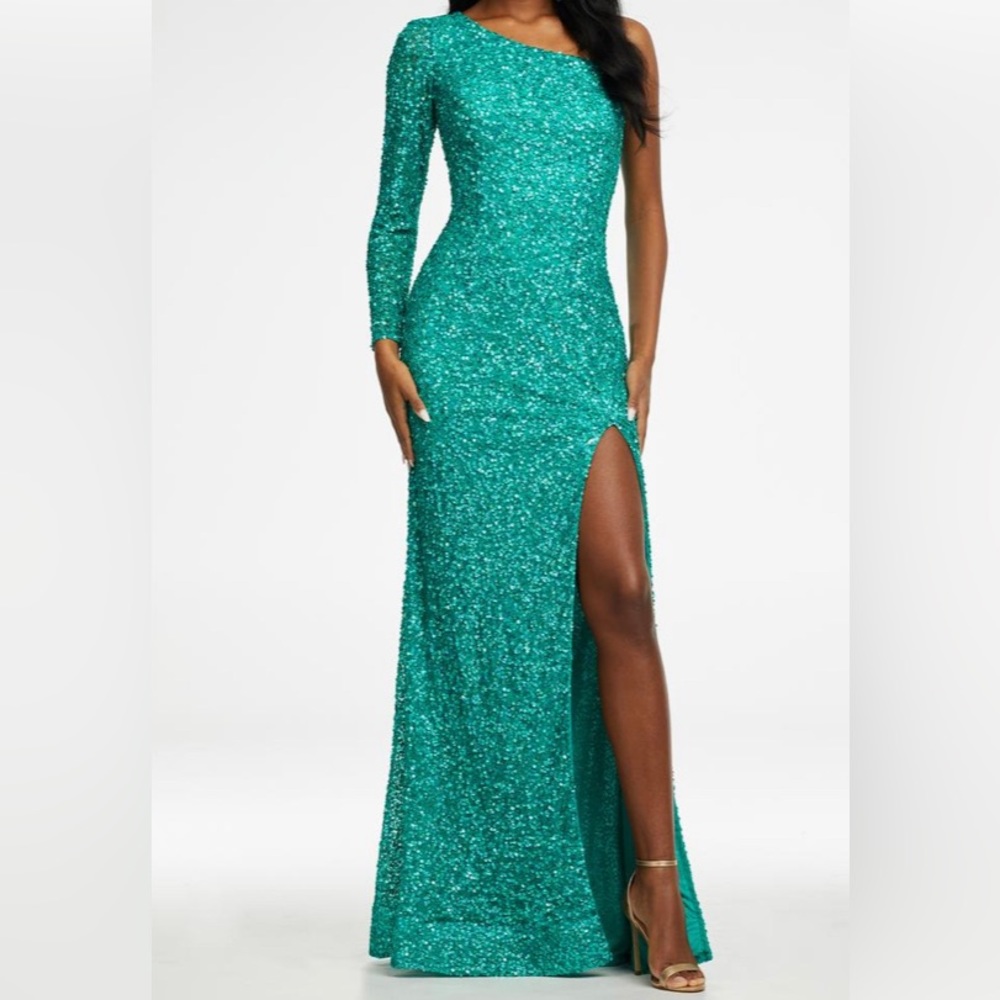 Emerald - Jade sequined dress!!